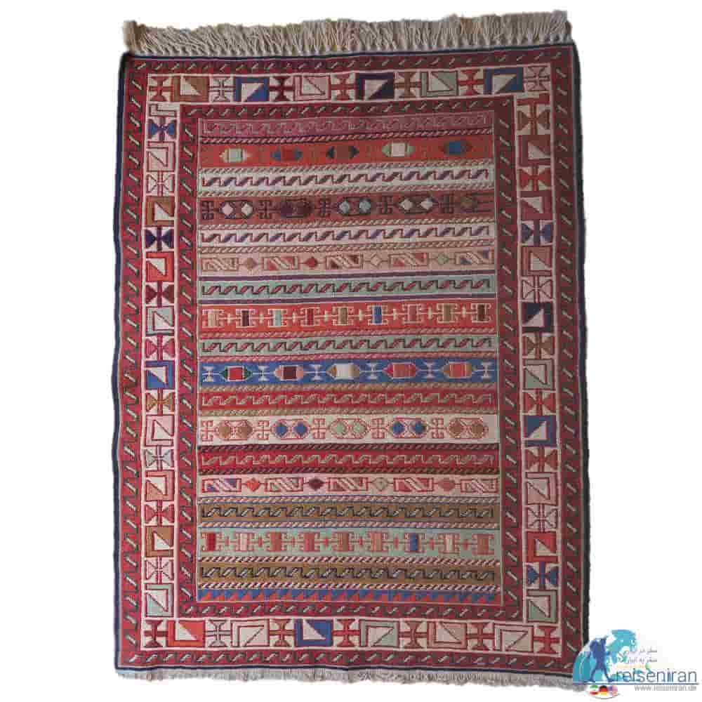 تصویر 2 از قیمت خرید گلیم دستباف سوزنی با فروش عمده